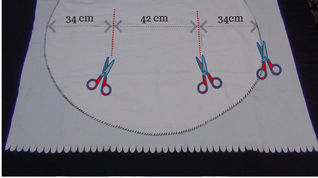 Chaleco circular sin coser - Circular Vest no sew