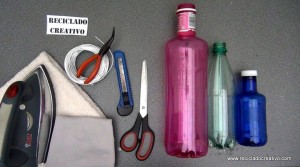 Cómo hacer un colgante con la parte de la rosca de una botella de plástico