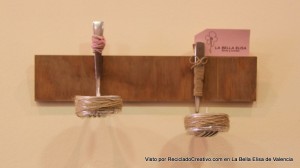 con cubiertos en la bella elisa visto por reciclado creativo
