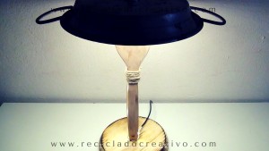 Lámpara Paella DIY Paella Lamp
