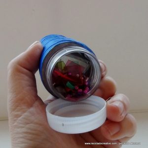 Caleidoscopio facilísimo con material reciclado