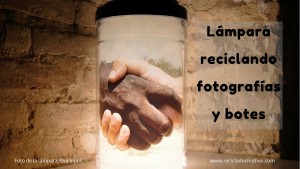 Marco de fotos iluminado