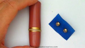 Pintalabios contenedor reutilizado