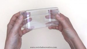 Caja de plástico reciclada bombonera - cesta - cofre - Reciclado Creativo