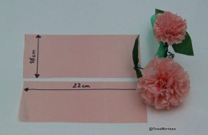 Flores - bolsas plásticas recicladas