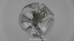 Flores con botellas de CocaCola DIY