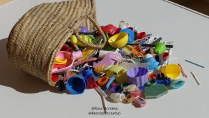 Limpieza de playa, plásticos encontrados