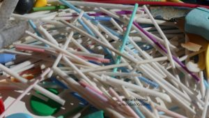 Limpieza de playa, plásticos encontrados