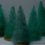Árboles de Navidad reciclando redes de pesca