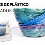 Cestas reciclando tapones de plástico
