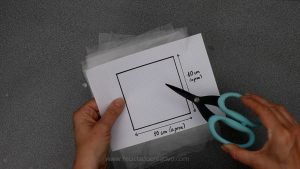 Lámpara reciclando plástico de bolsas o embalaje. Estilo nórdico Ikea Onda