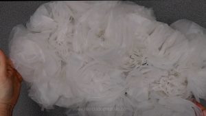 Lámpara reciclando plástico de bolsas o embalaje. Estilo nórdico Ikea Onda