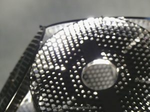 Lámpara reciclando carretes de filamento impresora 3d