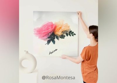 Creatividad, composición, arte efímero y exposición virtual