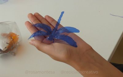 Cerrando el ciclo: estuches, mariposas y cajitas con botellas de plástico