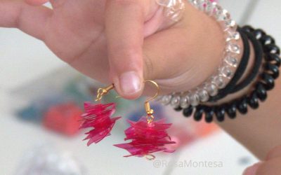 Taller 2: Joyas recicladas con botellas de plástico – Bisutería que parece coral