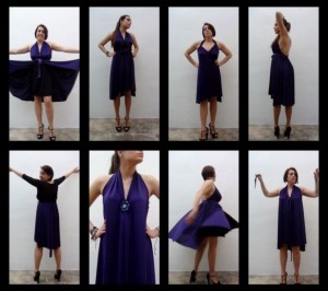 Cómo hacer un vestido sin dar una sola puntada. How to make a dress without sewing - Rosa Montesa