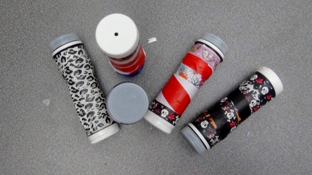 Cómo hacer un caleidoscopio con rollos de carton de papel higienico. Reciclado Creativo by Rosa Montesa