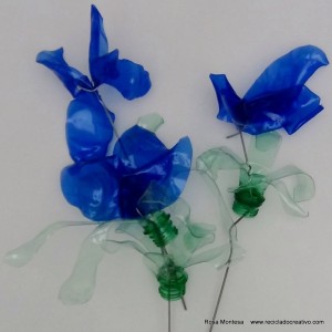 #BlaueBlumen - Flores azules - Blue Flowers @design101 - Blaue Blumen Made with recycled plastic bottles Blue lilies made with recycled plastic bottles Lirios azules realizados reciclando botellas de plástico #BlaueBlumen #design101 Flores azules – Blue Flowers – Blaue Blumen – http://www.youtube.com/watch?v=uQz1RwS_29g