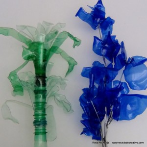 #BlaueBlumen - Flores azules - Blue Flowers @design101 - Blaue Blumen Made with recycled plastic bottles Blue lilies made with recycled plastic bottles Lirios azules realizados reciclando botellas de plástico #BlaueBlumen #design101 Flores azules – Blue Flowers – Blaue Blumen – http://www.youtube.com/watch?v=uQz1RwS_29g