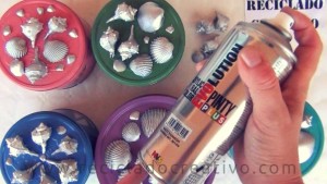 DIY cajas de galletas recicladas con estilo marinero