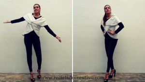Chaleco circular sin coser - Circular Vest no sew