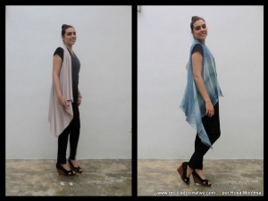 Elegante chaleco sin coser