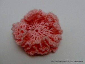 Claveles de ganchillo - Flores de crochet