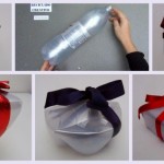 Cajas de regalo con botellas de plástico pet