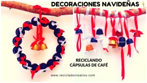 Decoraciones de navidad con cápsulas de café (56)