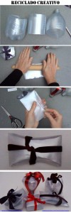 Cómo hacer una caja pillow box con una botella de plástico