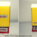 Lámpara DIY con una caja de hojalata de ColaCao