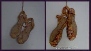 Sandalias, alpargatas, espardeñas valencianas tuneadas. Reciclado Creativo. Rosa Montesa